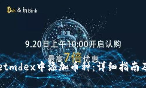如何在tpWalletmdex中添加币种：详细指南及常见问题解答