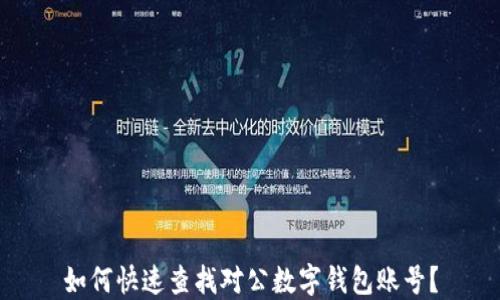 
如何快速查找对公数字钱包账号？