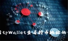 如何使用tpWallet查看持币地