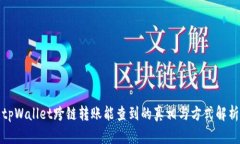 tpWallet跨链转账能查到的真