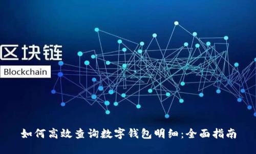 如何高效查询数字钱包明细：全面指南