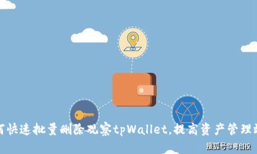 如何快速批量删除观察tpWallet，提高资产管理效率